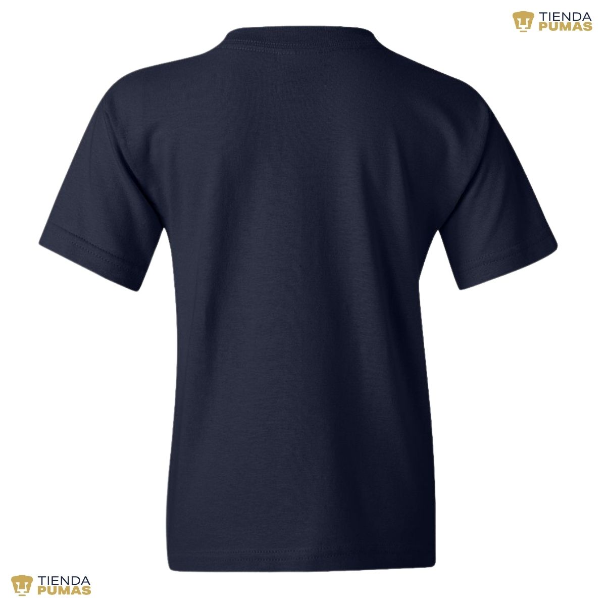 Playera Niño Niña Pumas UNAM Logo Azul Escudo – Tienda LIGA BBVA MX
